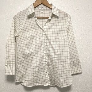 Women’s H&M 3/4 sleeve Button up Shirt